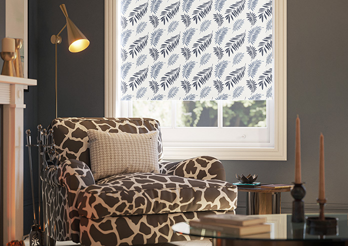 Canopy, Dark Blue - Twist&Fit Roller Blind - Image 5